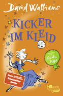 Buchcover von Kicker im Kleid von David Walliams
