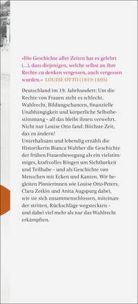 Zusatzmaterial KL 978 3 10 397752 3 vorne von Die Vorkämpferinnen: Wie aus vielen Frauen eine Bewegung wurde von Bianca Walther