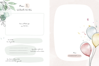 Zusatzmaterial PA 978 3 8105 3084 4 innen 002 von Wir feiern, dass es dich gibt!: Dein Geburtstage-Buch von Baby, Kind & Meer, Marisa Hart