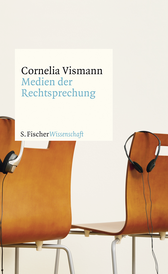 Buchcover von Medien der Rechtsprechung von Cornelia Vismann
