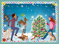 Zusatzmaterial PA 978 3 7373 4280 3 innen 002 von Liliane Susewind – 24 Animals Looking For a Home. The Advent Calendar Book von Tanya Stewner, Marlene Jablonski, Mila Marquis
