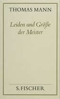 Buchcover von Leiden und Größe der Meister von Thomas Mann