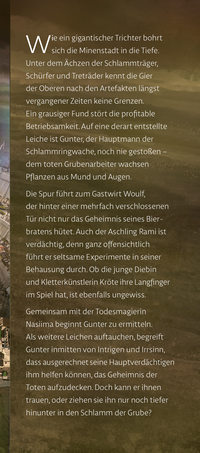 Zusatzmaterial KL 978 3 596 70856 7 vorne von Minen der Macht: Der Unheiler von Bernhard Hennen, Mira Valentin, Sam Feuerbach, Greg Walters, Torsten Weitze, Fünf Federn