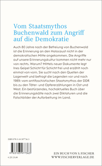 Zusatzmaterial 9783103977363 U4 von Landschaft ohne Zeugen: Buchenwald und der Riss der Erinnerung von Ines Geipel