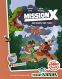 Buchcover von Mission X: Der Schatz des T-Rex von Fabian Lenk