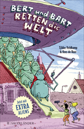 Buchcover von Bert und Bart retten die Welt von Tjibbe Veldkamp