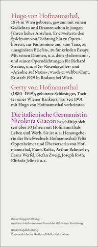 Zusatzmaterial KL 978 3 10 397455 3 hinten von »Bin ich eigentlich jemand, den man heiraten kann?«: Briefwechsel 1896–1929 von Gerty von Hofmannsthal, Hugo von Hofmannsthal