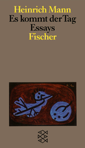 Buchcover von Es kommt der Tag von Heinrich Mann