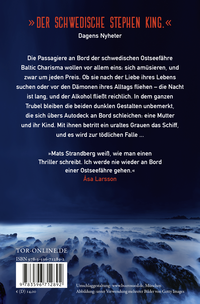 Zusatzmaterial 9783596712892 U4 von Die Überfahrt: Roman von Mats Strandberg