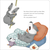 Zusatzmaterial PA 978 3 7373 5665 7 innen 003 von “I’m not Tired at All!” the Little Badger Says (Vol.1) von Constanze von Kitzing