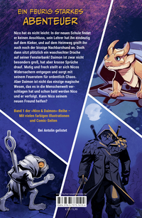 Zusatzmaterial 9783737374194 U4 von Nico & Daimon – Inflamed Good Friends von Katja Brandis, Zapf