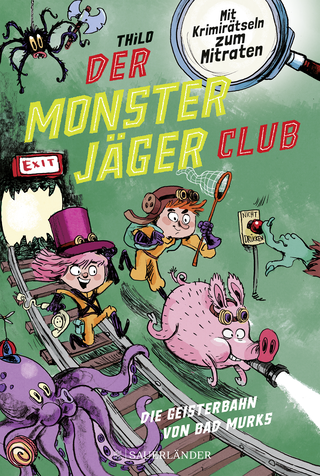 Buchcover von The Monster Hunter Club – The Ghost Train of Bad Murks (Vol. 1): Mit Krimirätseln zum Mitraten