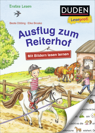 Buchcover von Duden Leseprofi – Mit Bildern lesen lernen: Ausflug zum Reiterhof, Erstes Lesen