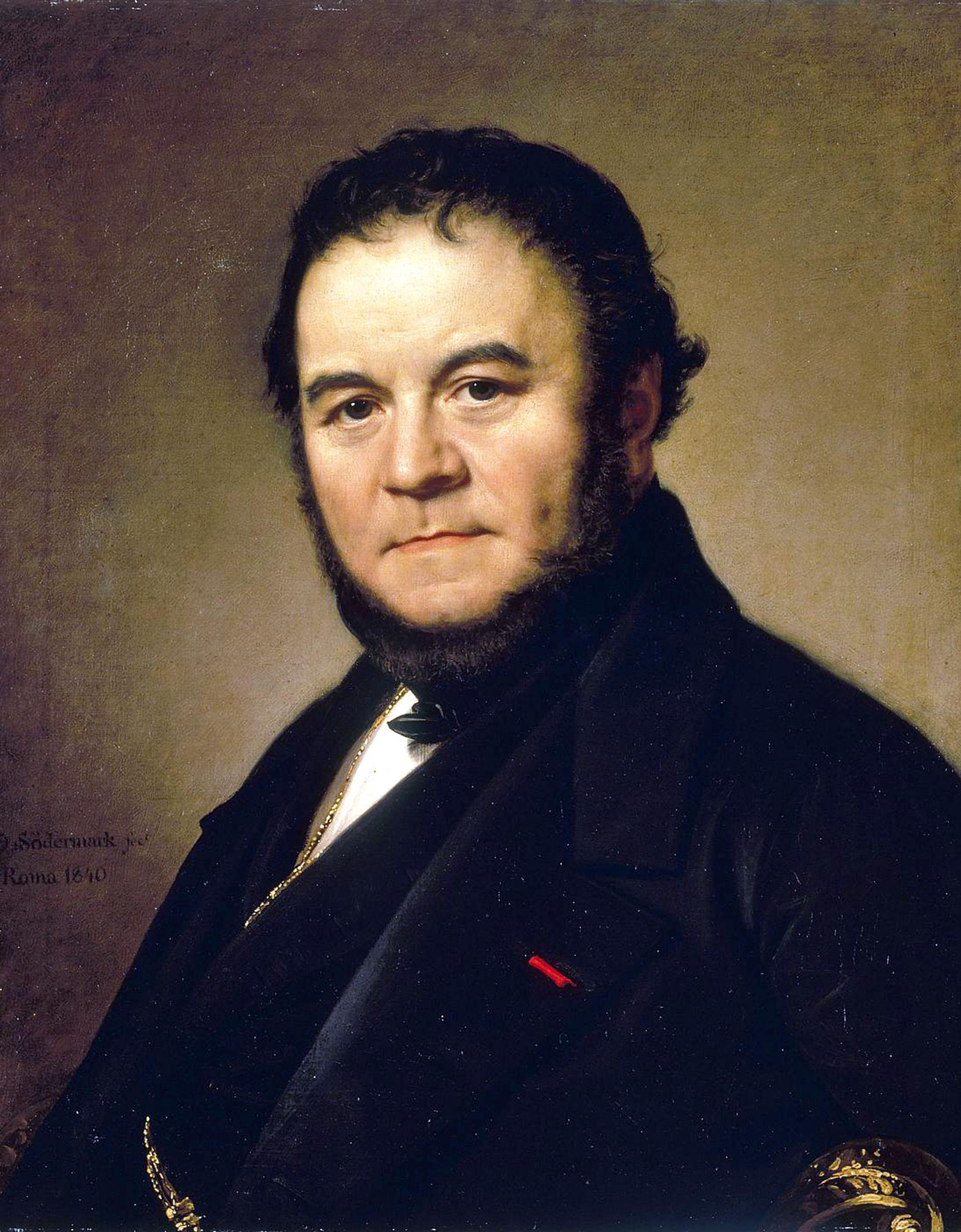 Portrait von Stendhal