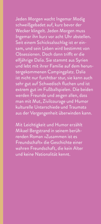 Zusatzmaterial KL 978 3 651 00088 9 vorne von Zusammen ist es Freundschaft von Mikael Bergstrand