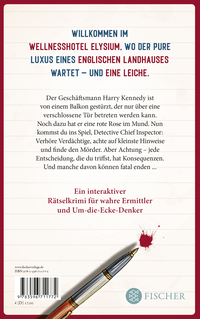 Zusatzmaterial 9783596711772 U4 von Finde den Mörder: Die Blumen von Elysium von Antony Johnston