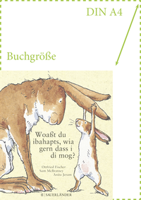 Zusatzmaterial PA 978 3 7373 6017 3 innen 009 von Woaßt du ibahapts, wia gern dass i di mog?: Weißt du eigentlich, wie lieb ich dich hab? Übertragen ins Bairische von Ottfried Fischer von Sam McBratney