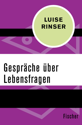 Buchcover von Gespräche über Lebensfragen