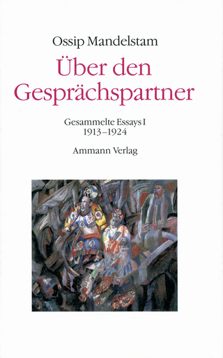 Buchcover von Über den Gesprächspartner - Gespräch über Dante (2 Bde.): Gesammelte Essays