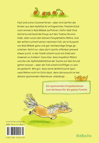 Zusatzmaterial 9783757100131 U4 von Inspektor Möhre - Ein Fall für vier Hufe: Auf großer Fahrt von Michaela Holzinger, Katja Schmiedeskamp