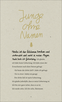 Buchcover von Junge ohne Namen von Steve Tasane