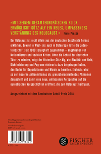 Zusatzmaterial 9783596193301 U4 von Europa gegen die Juden: 1880 - 1945 von Götz Aly