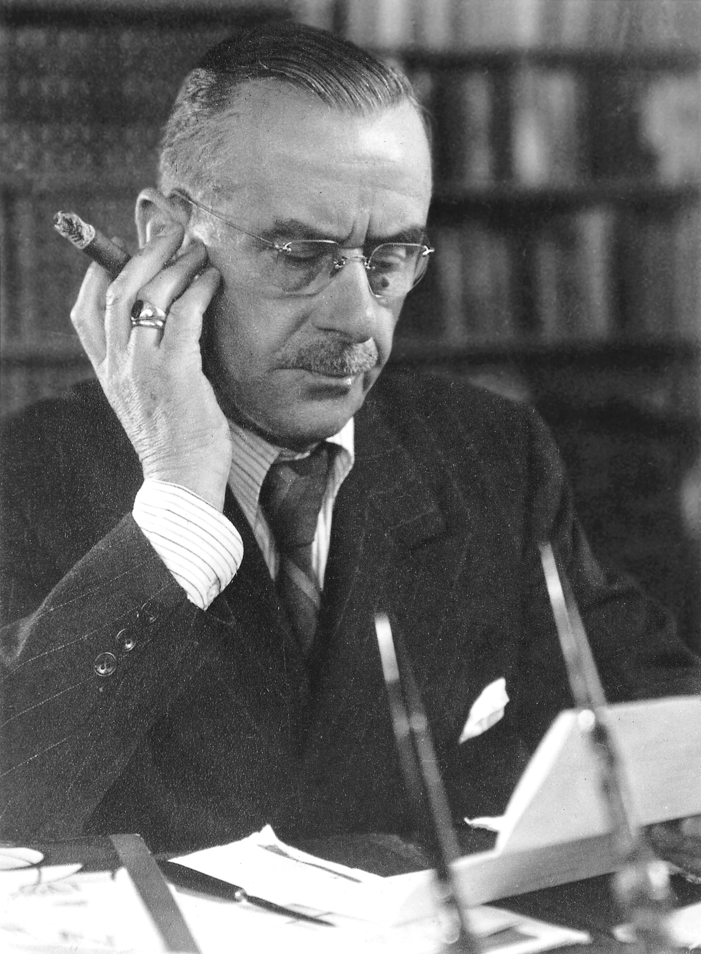 Portrait von Thomas Mann