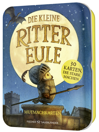 Buchcover von Die kleine Rittereule Mutmachkarten : 30 Karten, die stark machen