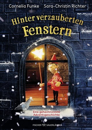 Buchcover von Hinter verzauberten Fenstern. Eine geheimnisvolle Adventsgeschichte