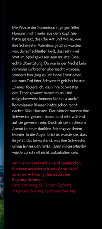 Zusatzmaterial KL 978 3 596 70863 5 vorne von Ostfriesenhass: Der neue Fall für Ann Kathrin Klaasen von Klaus-Peter Wolf