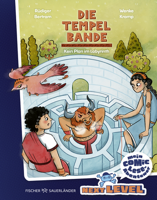 Buchcover von Die Tempelbande: Kein Plan im Labyrinth