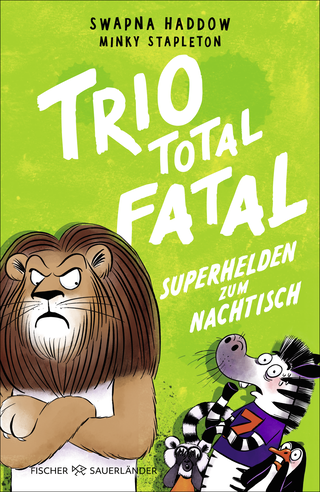 Buchcover von Trio total fatal: Superhelden zum Nachtisch