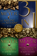 Buchcover von Die Krone der Sterne - Die Krone der Sterne/ Hexenmacht / Maschinengötter - Drei Fantasyromane in einem Band von Kai Meyer