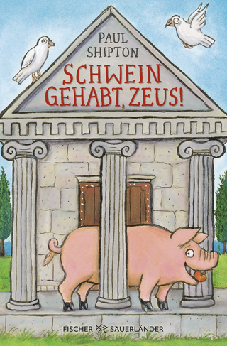 Buchcover von Schwein gehabt, Zeus!