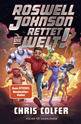 Buchcover von Roswell Johnson rettet die Welt von Chris Colfer