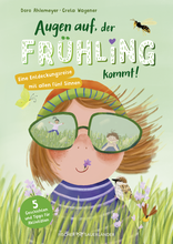 Buchcover von Augen auf, der Frühling kommt!: Eine Entdeckungsreise mit allen fünf Sinnen von Doro Ahlemeyer
