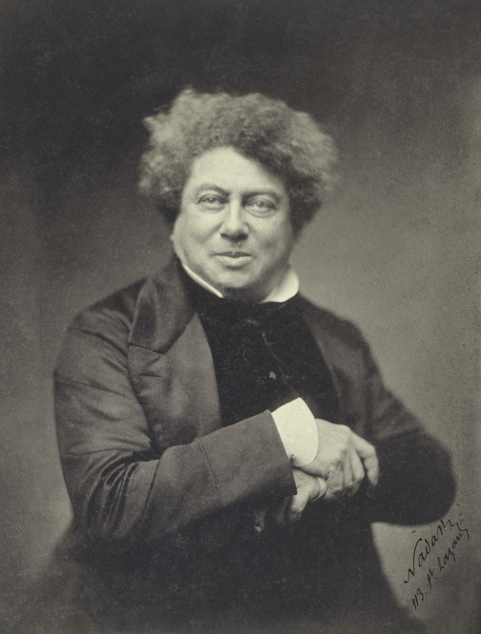 Portrait von Alexandre Dumas