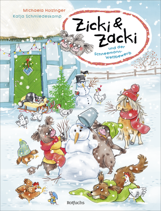 Buchcover von Zicki & Zacki und der Schneemann-Wettbewerb