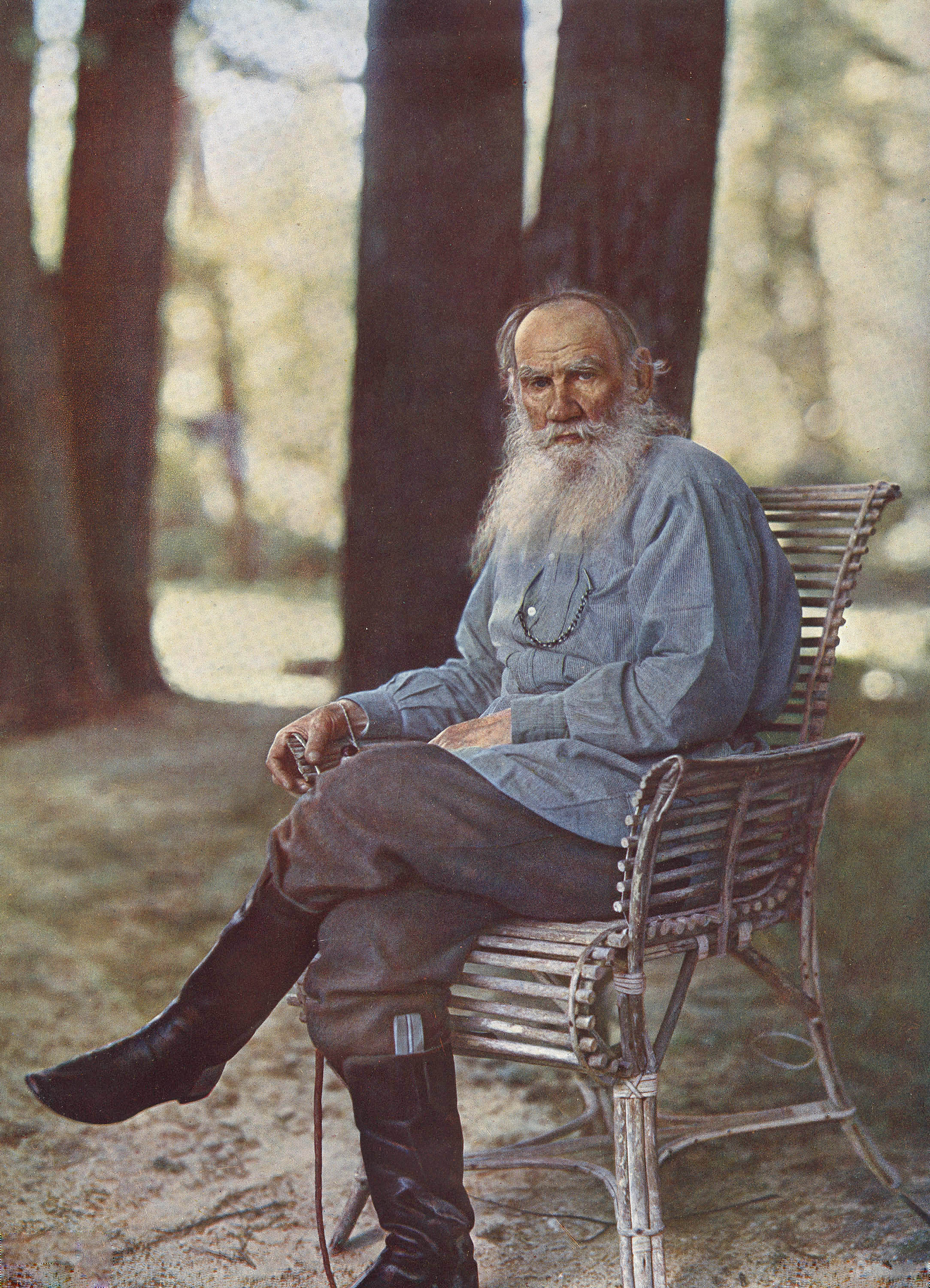 Portrait von Leo Tolstoi