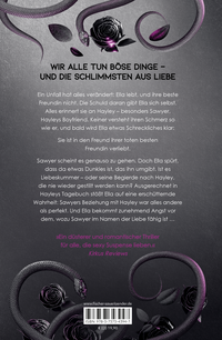Zusatzmaterial 9783737343947 U4 von Everything We Never Said – Liebe lässt uns böse Dinge tun von Sloan Harlow