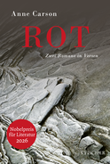 Buchcover von Rot: Zwei Romane in Versen von Anne Carson