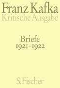 Buchcover von Briefe 1921-1922: Band 5 (Kritische Ausgabe) von Franz Kafka