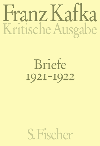 Buchcover von Briefe 1921-1922: Band 5 (Kritische Ausgabe)