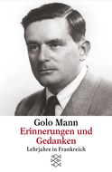 Buchcover von Erinnerungen und Gedanken: Lehrjahre in Frankreich von Golo Mann