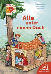Buchcover von Leseprofis – Alle unter einem Dach, 2. Klasse von Manfred Mai, Martin Lenz