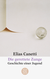 Buchcover von Die gerettete Zunge: Geschichte einer Jugend von Elias Canetti