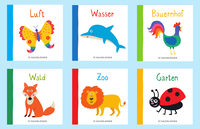 Zusatzmaterial PA 978 3 7373 5625 1 innen 009 von Klein und kunterbunt: Alle meine Tiere (Würfel): 6 Mini-Bücher von Nastja Holtfreter
