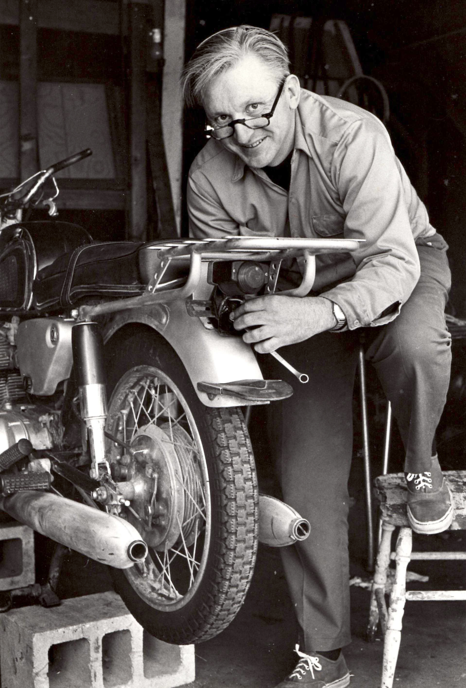Portrait von Robert M. Pirsig