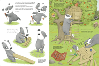 Zusatzmaterial PA 978 3 7373 7321 0 innen 002 von “What Are We Going to Do Today“ the Little Badger Asks: Das große Wimmel-Mitmachbuch von Constanze von Kitzing