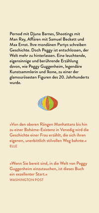 Zusatzmaterial KL 978 3 7587 0016 3 vorne von Peggy: Roman von Rebecca Godfrey, Leslie Jamison